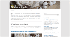 Desktop Screenshot of cottontowels.com
